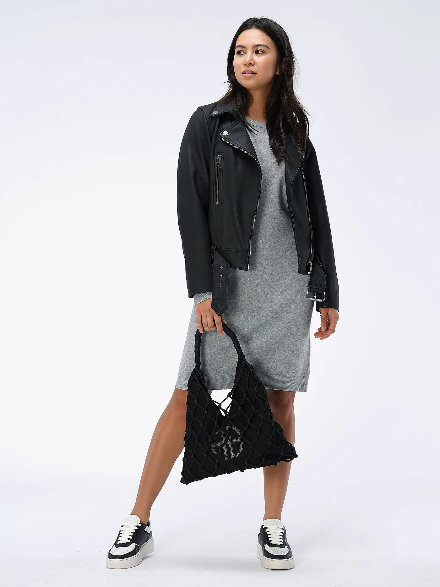 MOS MOSH | Lederjacke MMALMINA | 
